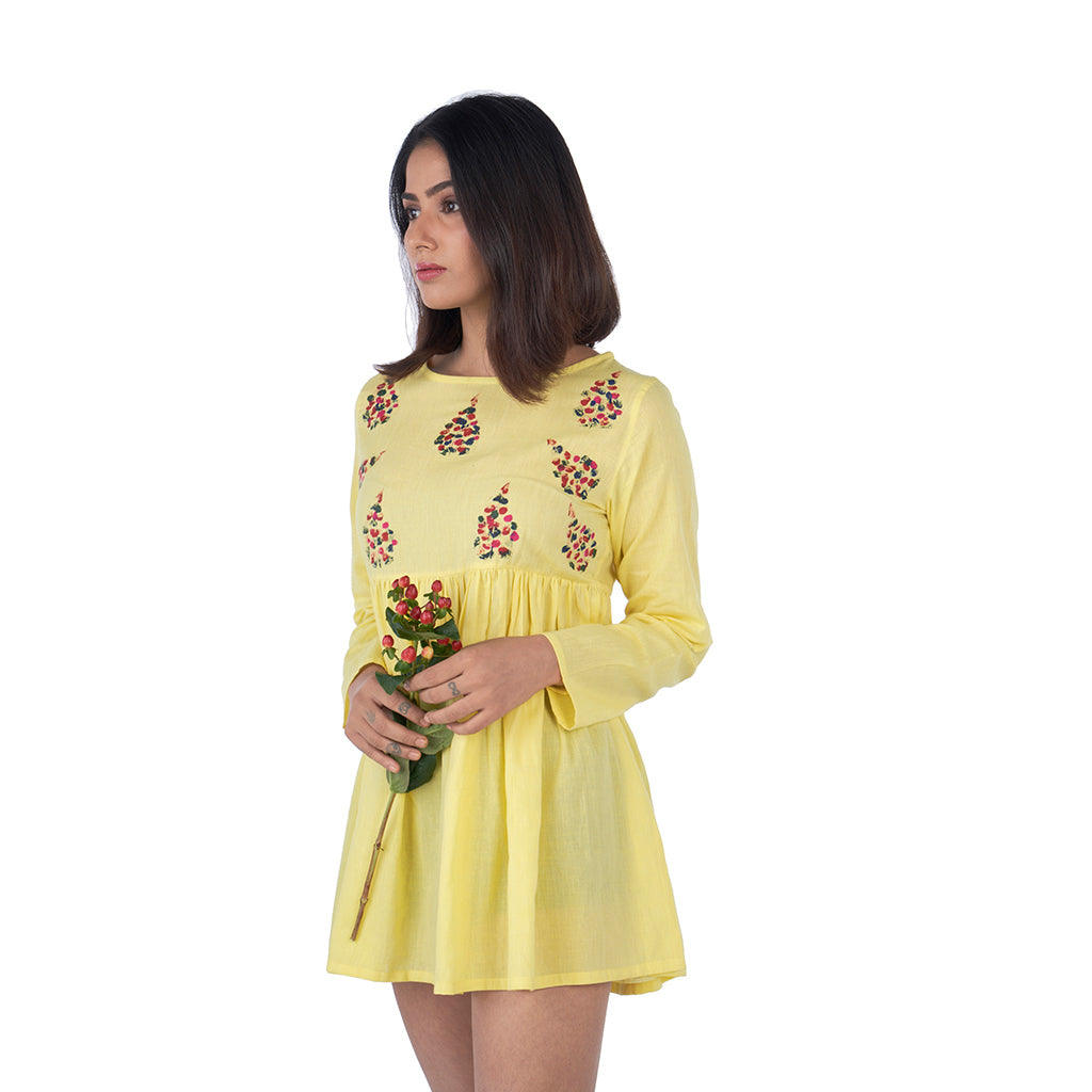 Gathered Waist Top