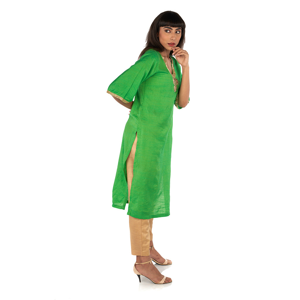 Straight kurta with pants