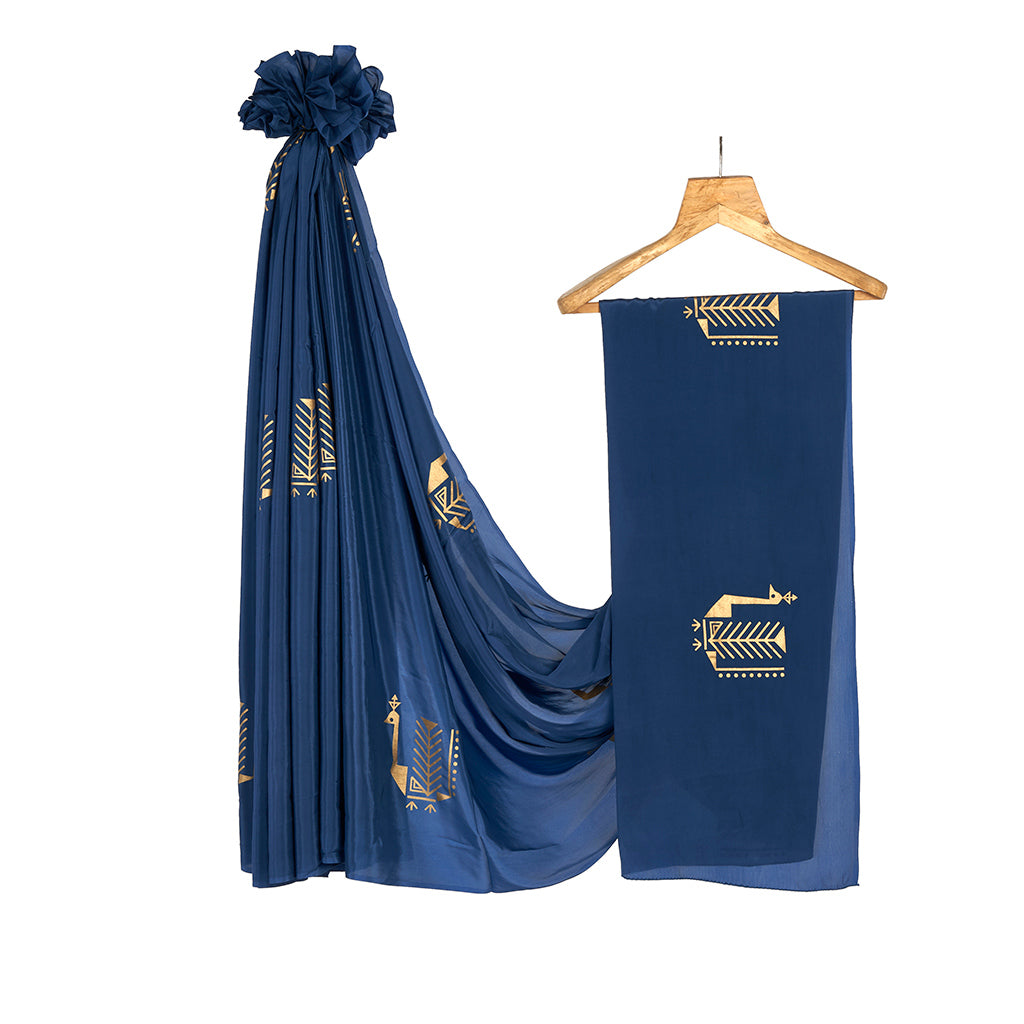 The Peacock saree