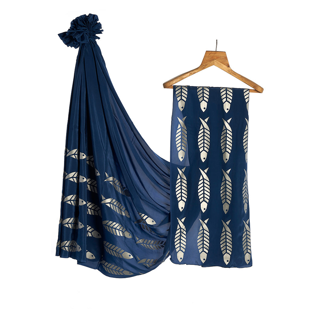 The Fish saree