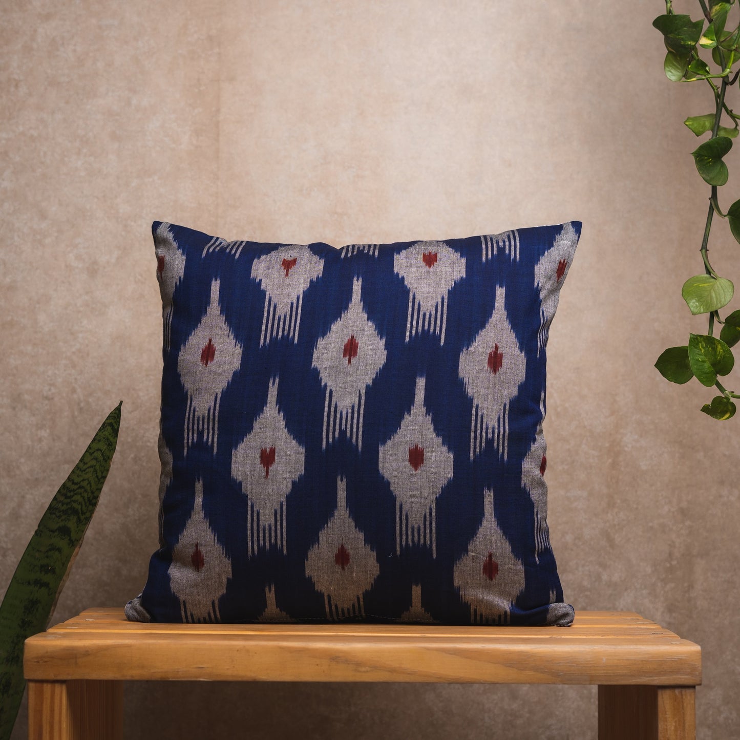 Ikat Navy Blue