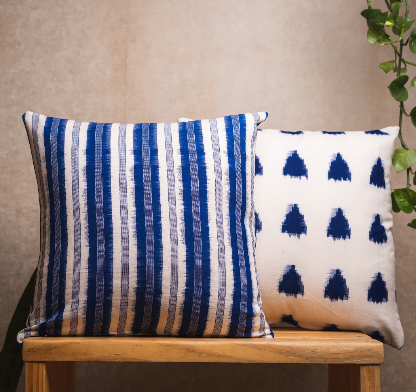 Ikat Triangles and Stripes