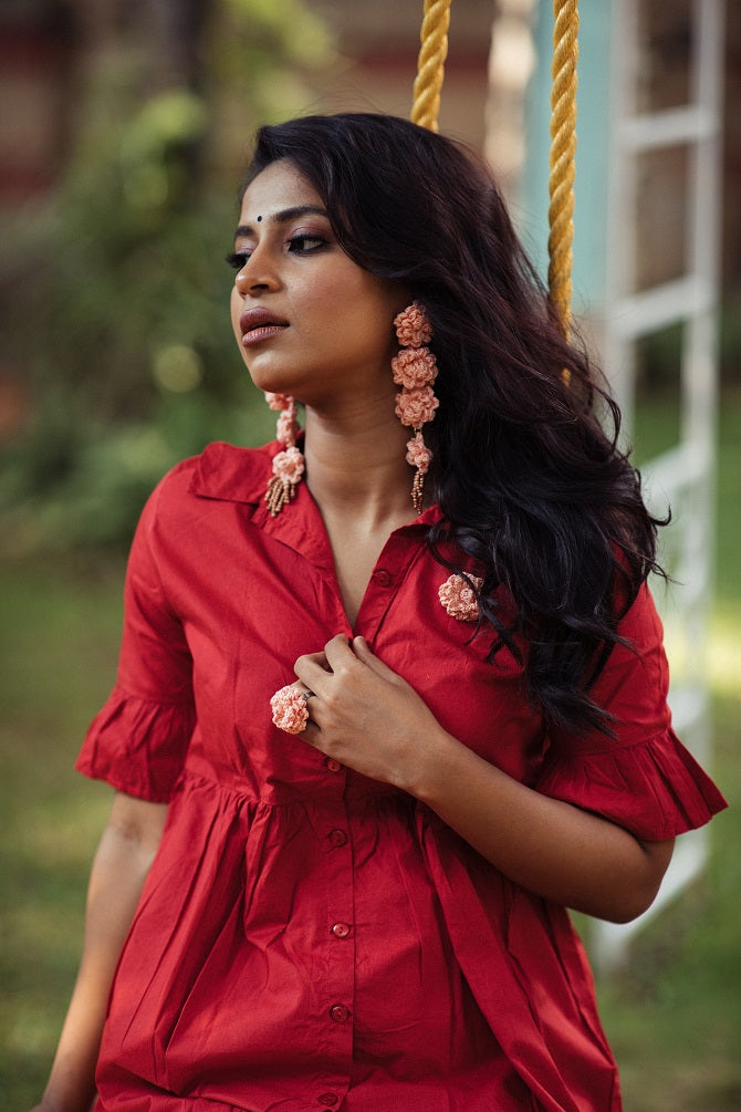Yasmin set (earrings/ring/brooch)