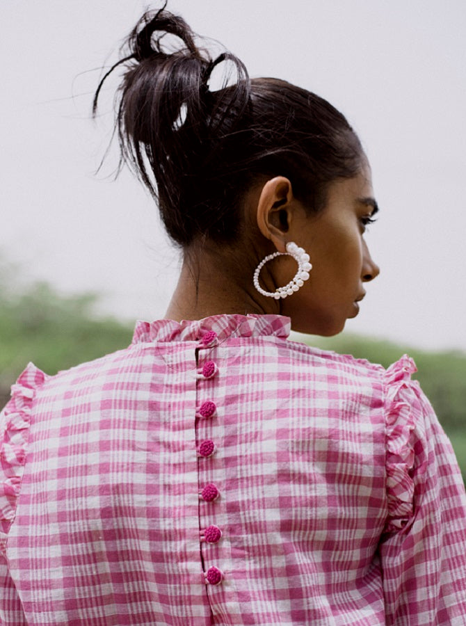 JUMPING JOY - PINK Kindly send us an email on care@nandnistudio.com or DM over Instagram to enable PayPal link for international customers