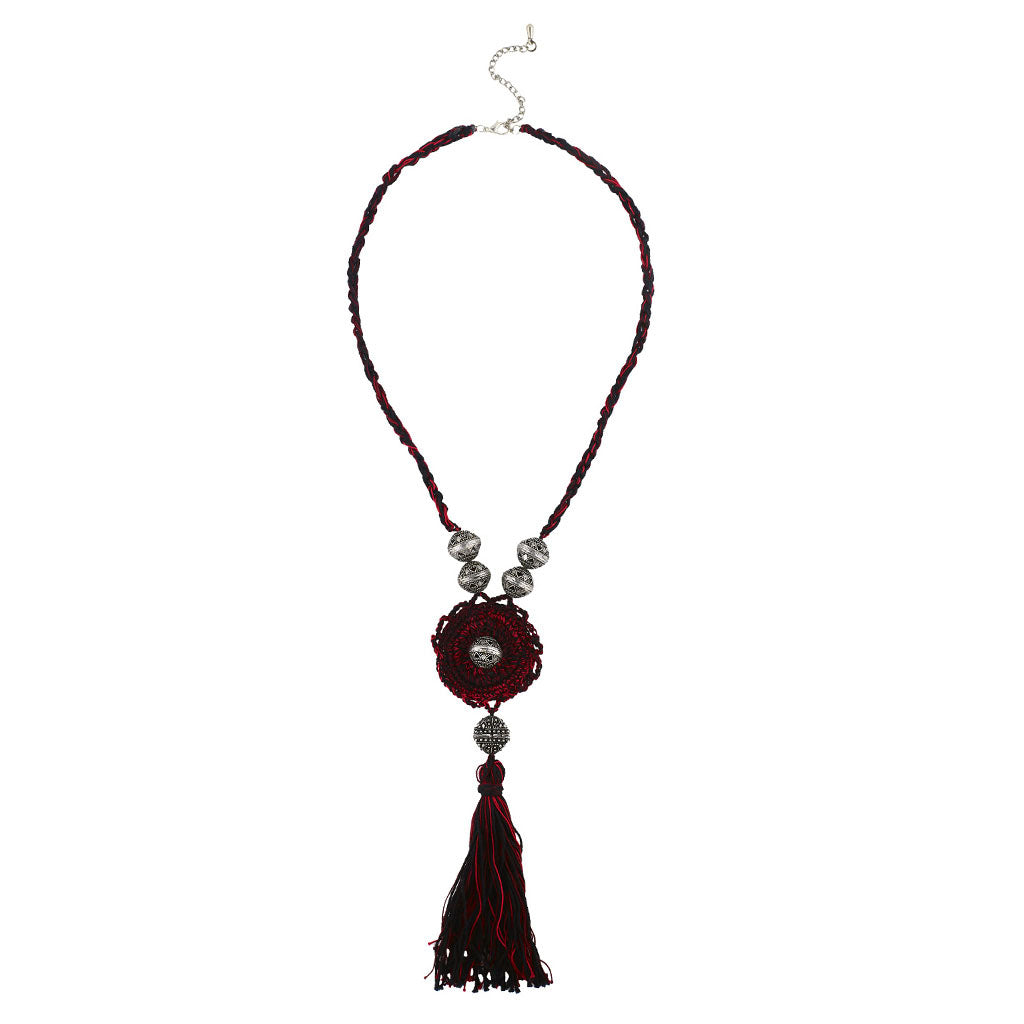 Flower with tassel