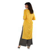 Straight kurta with farsi