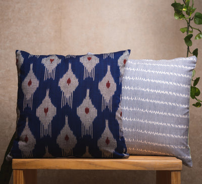 Ikat Navy Blue