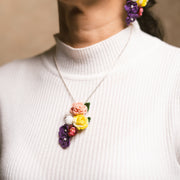Peach and Purple flowers